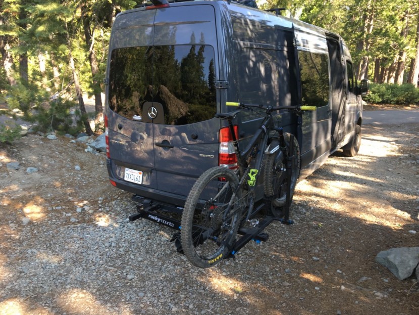 rockymounts backstage swing away platform - the rockymounts backstage swings off to the side to allow the rear...