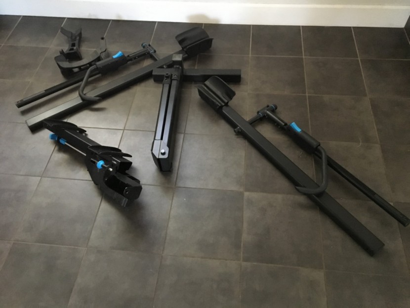 rockymounts backstage swing away platform - the rockymounts backstage was a bear to assemble with lots of heavy...