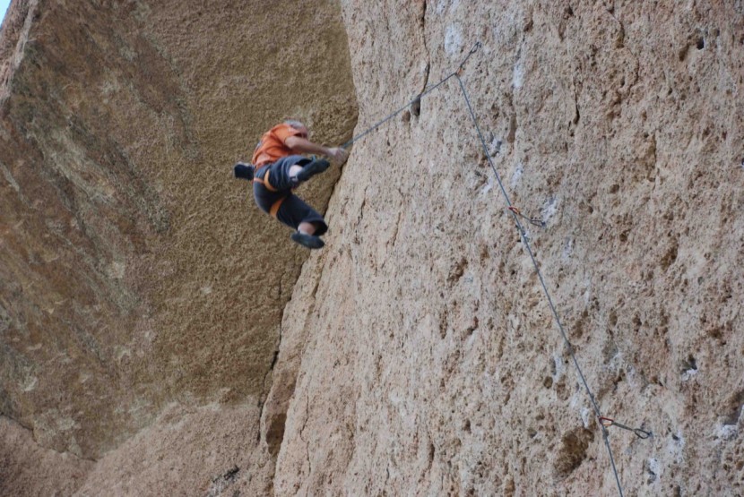 black diamond 9.9mm - whipping off the crux of ekv, another ten sleep classic. we took...