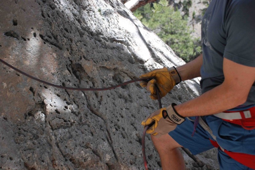 maxim pinnacle - this rope feeds through your belay device smoothly and efficiently.