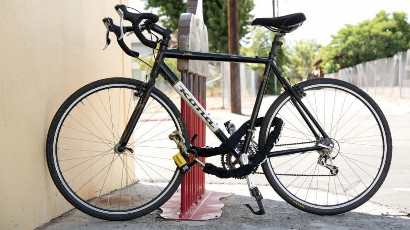 kryptonite new york fahgettaboudit chain and disc lock - the fahgettaboudit chain provides enough length and flexibility to...