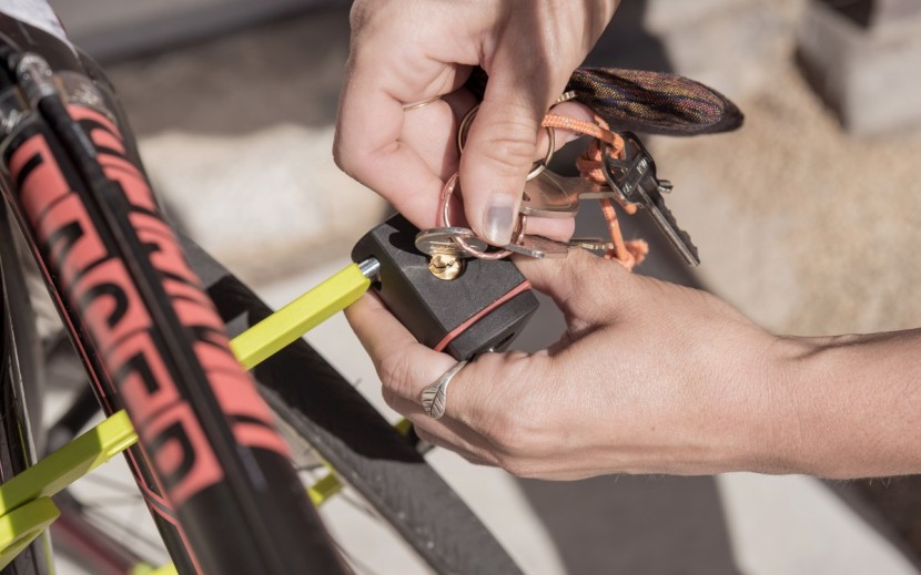 abus ugrip bordo 5700 - you need a key to unlock this model (duh), but it was the only model...