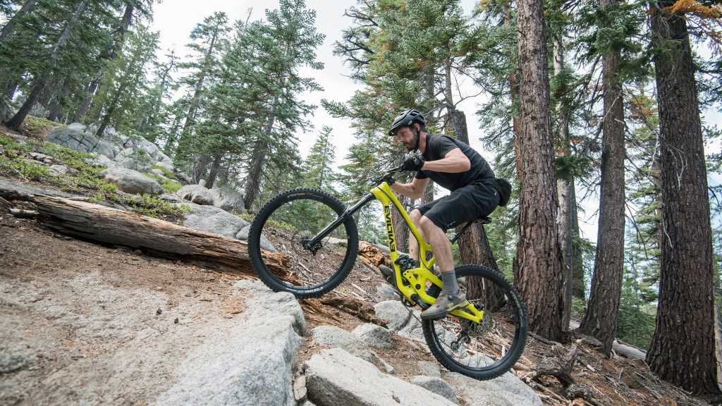 enduro mountain bike - climbing wasn't the most efficient endeavor. however, it was...
