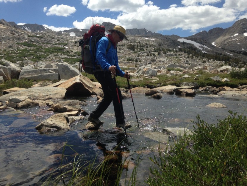 asolo power matic 200 gv - walking through slippery creeks and on snow was not a problem for...