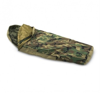 Product photo of Tennier Woodland Camouflage Waterproof Bivy Cover