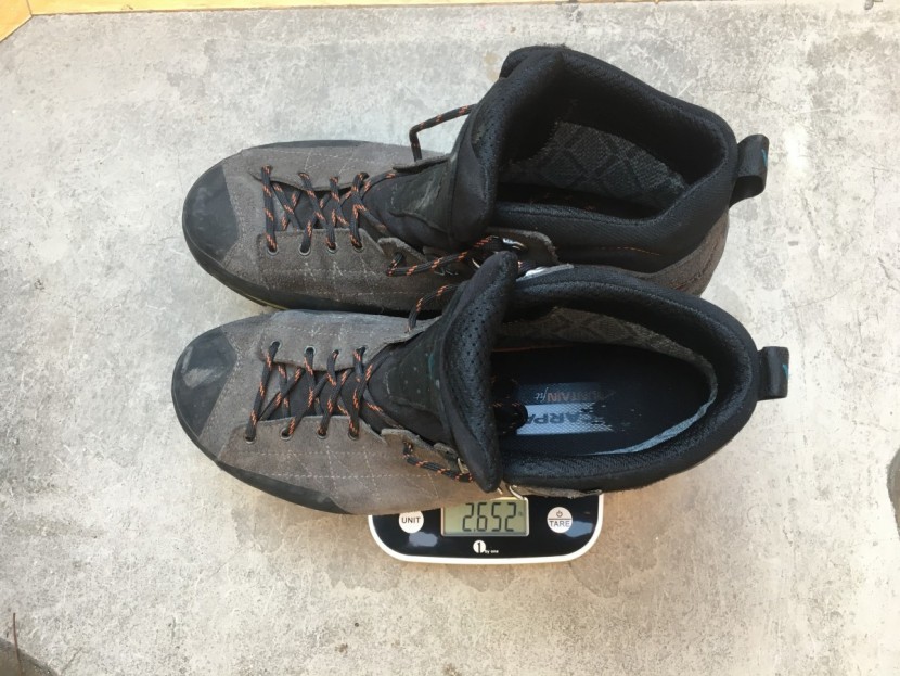 hiking boots men - the scarpa zodiac weighing in on our own scale
