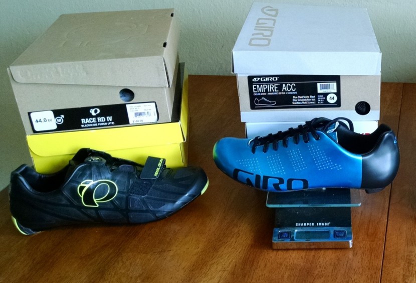 giro empire acc - two of the lightest shoes in the lineup were the giro empire acc and...