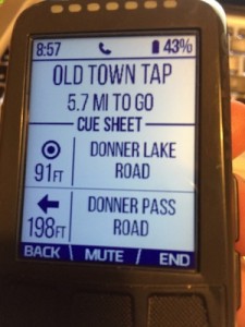 wahoo fitness elemnt bolt - the elemnt bolt gives you directions while using the "take me to"...