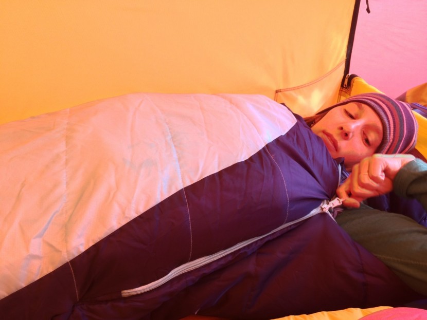 marmot trestles 15 for women - zipping up the shorter of the trestles' two zippers