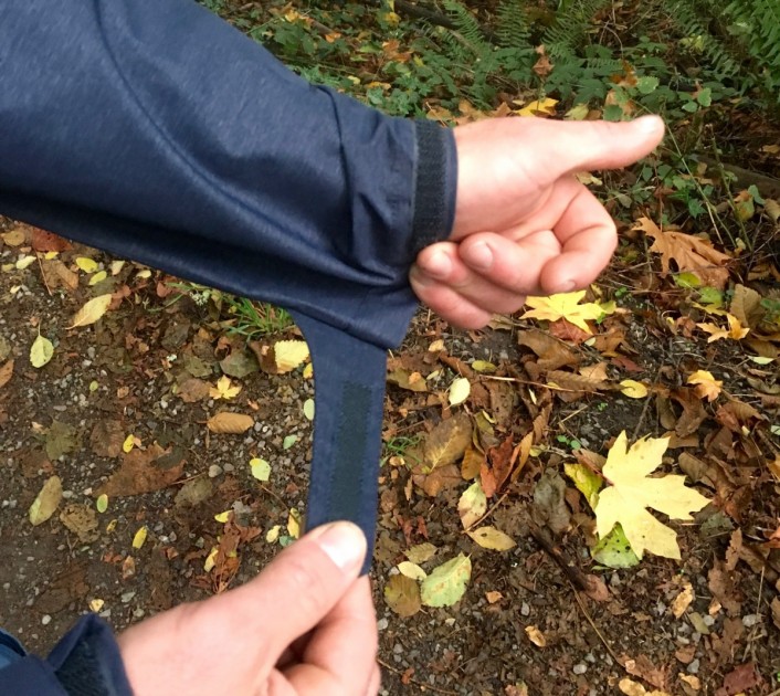 the north face venture 2 - the cuffs on this model were low profile but did a good job at...