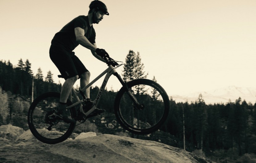 enduro mountain bike - lively at speed, the nomad is a trail temptress.