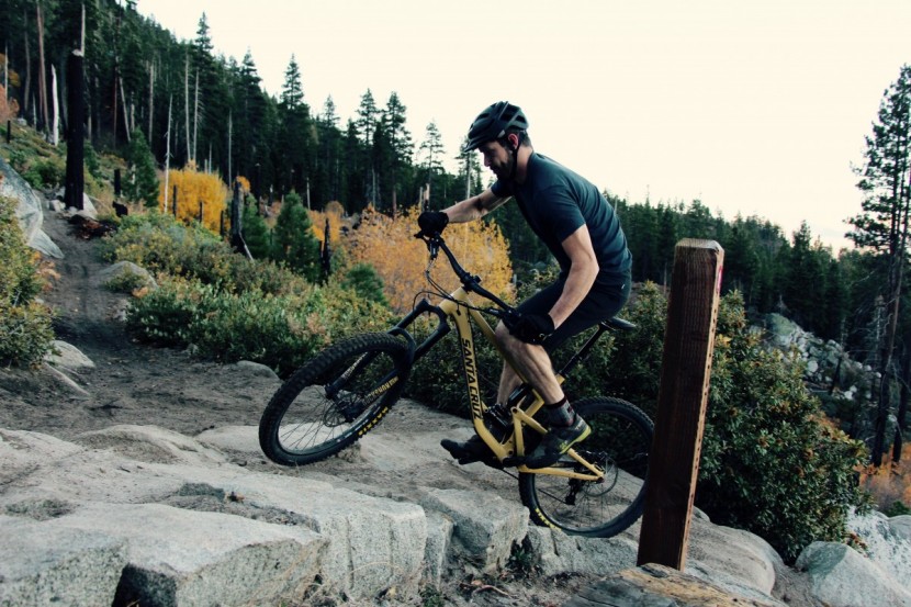 enduro mountain bike - you'll start blowing corners you thought you had nailed.