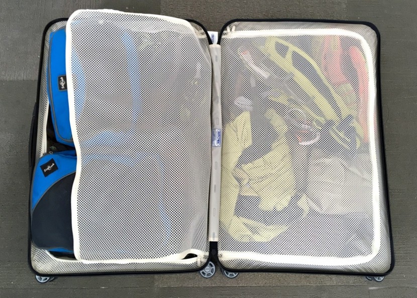 rimowa salsa air 29" - the salsa was one of a short list of bags to not fit our packing list.