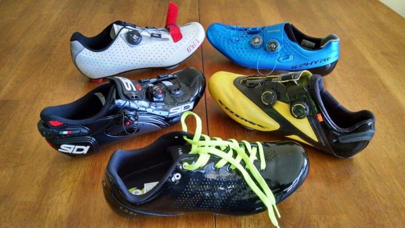 louis garneau la84 - road shoes come with all sorts of fastening options: boa dials...