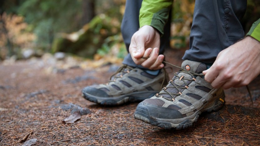 merrell moab 2 ventilator - this shoe is comfortable, but the lacing system doesn't allow for a...