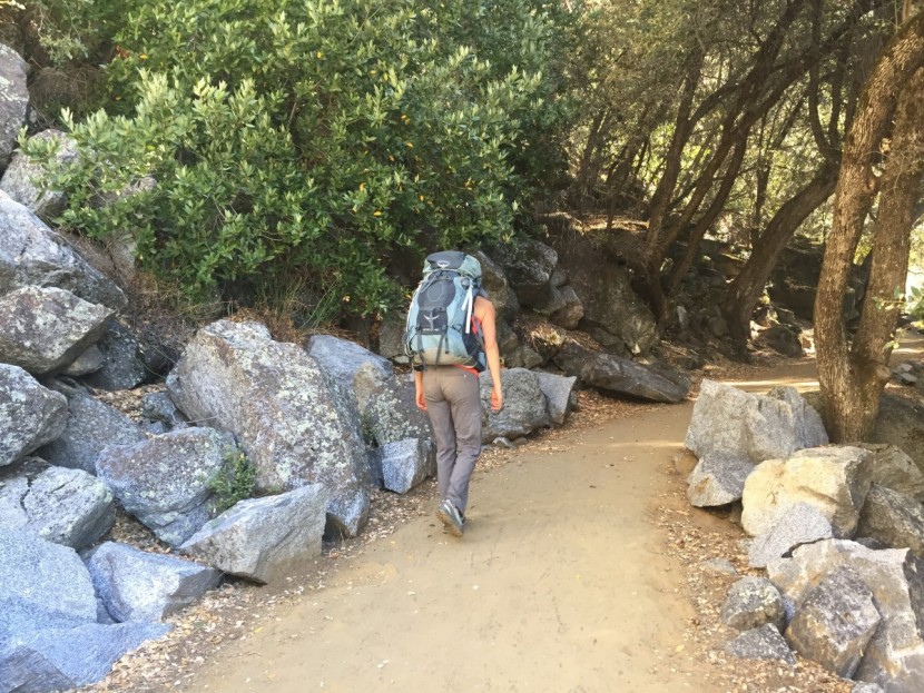 osprey ariel ag 65 - the ariel shines carrying heavy loads, since the pack is so bulky...