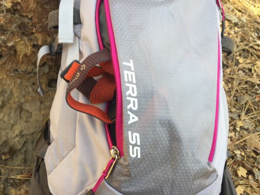the north face terra 55 - the slim front pocket on the terra is actually roomy enough for...