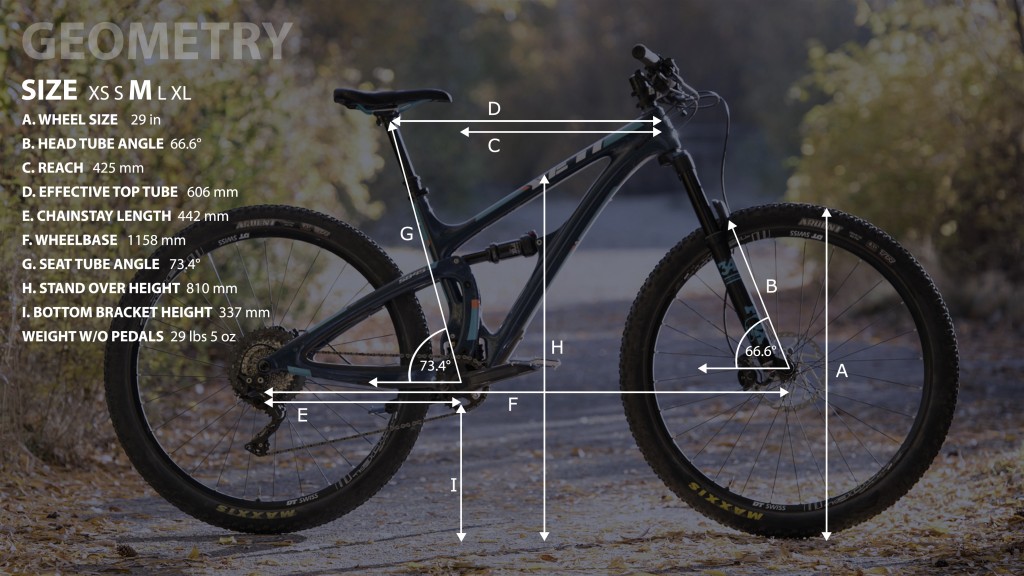 yeti sb4.5 slx/xt 2018