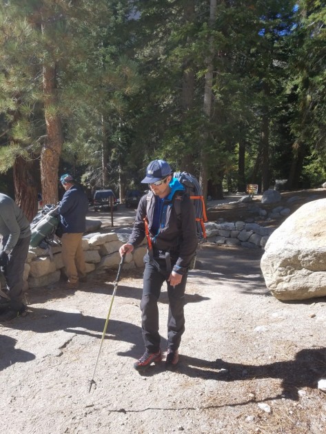 outdoor research ascendant hoody - about to begin the trek up to mount whitney's basecamp, the...