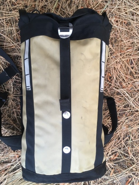metolius mescalito - getting hauled up el cap would destroy any other pack in this test.