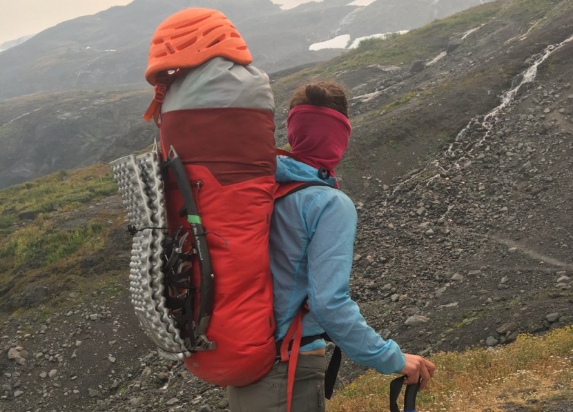 mountaineering backpack - we love packs that contract and expand for almost any adventure.