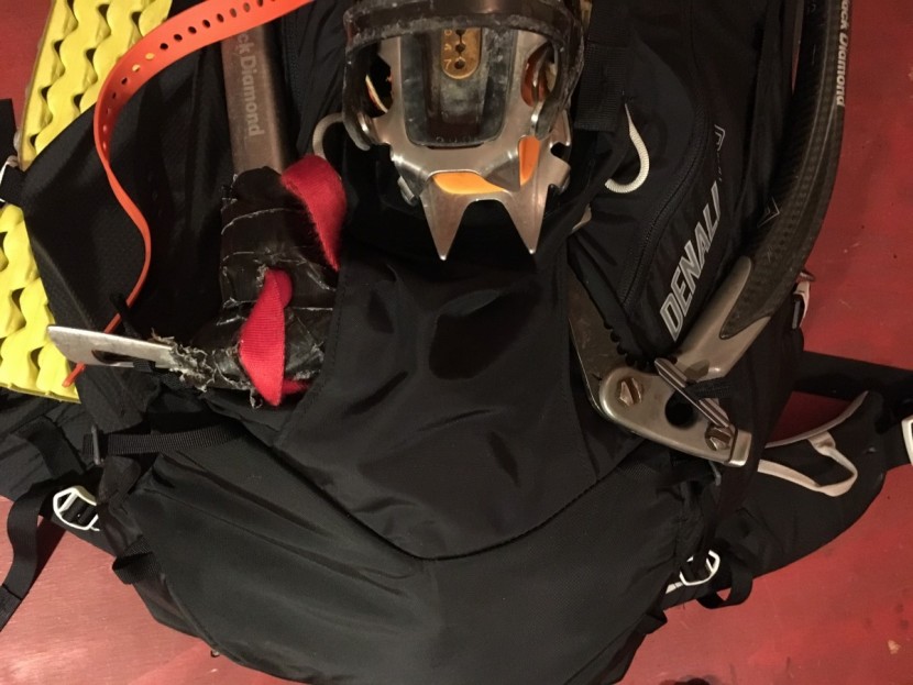 gregory denali 100 - we had no fear attaching sharp items to the denali. it's a rugged...