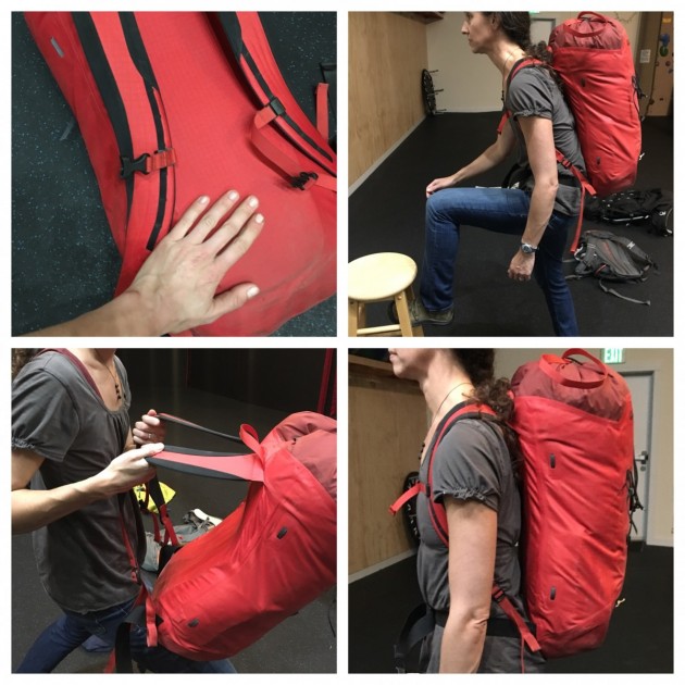 arc'teryx alpha fl 45 - andra devoght, dpt, insight physio, loved the simplicity and comfort...