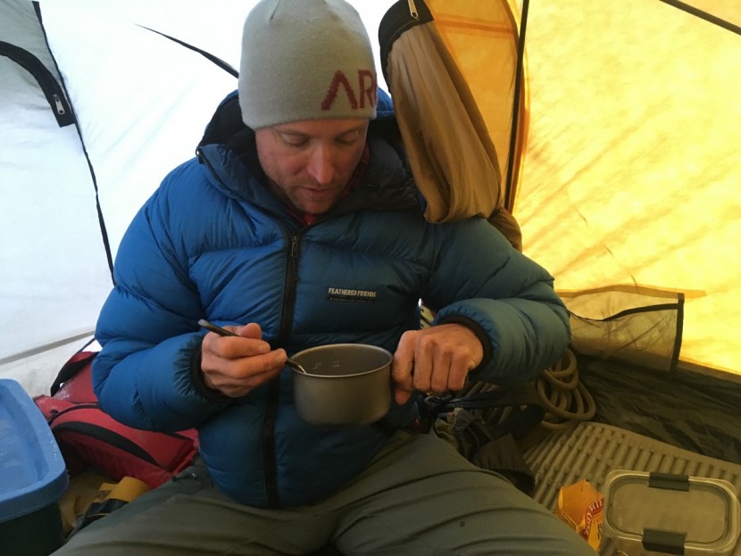 snow peak titanium multi compact - high and light, like this guided late season trip on wyoming's grand...