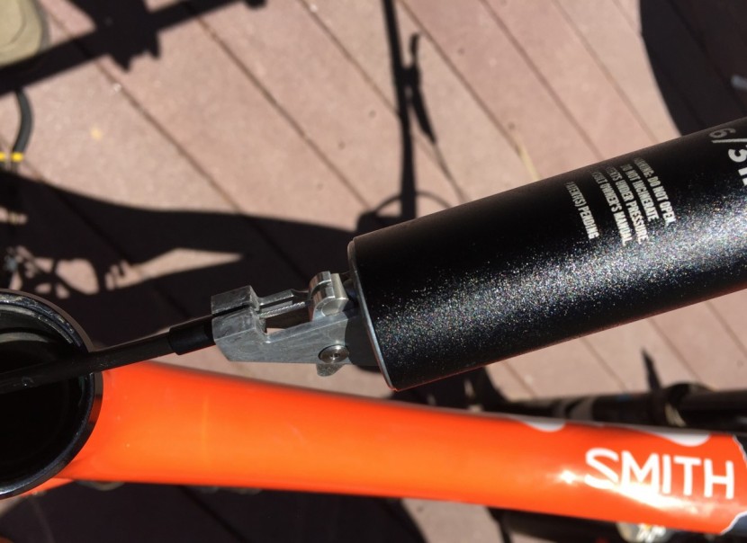 fox racing shox transfer performance series - fox's quick connect system could not be easier to install.