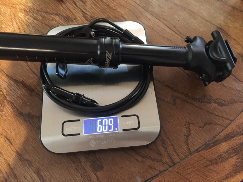 race face turbine - the turbine weighed in second lightest in our test at 609g.