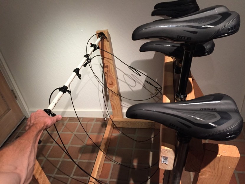 dropper seatpost - testing the dropper posts side-by-side in a controlled environment...