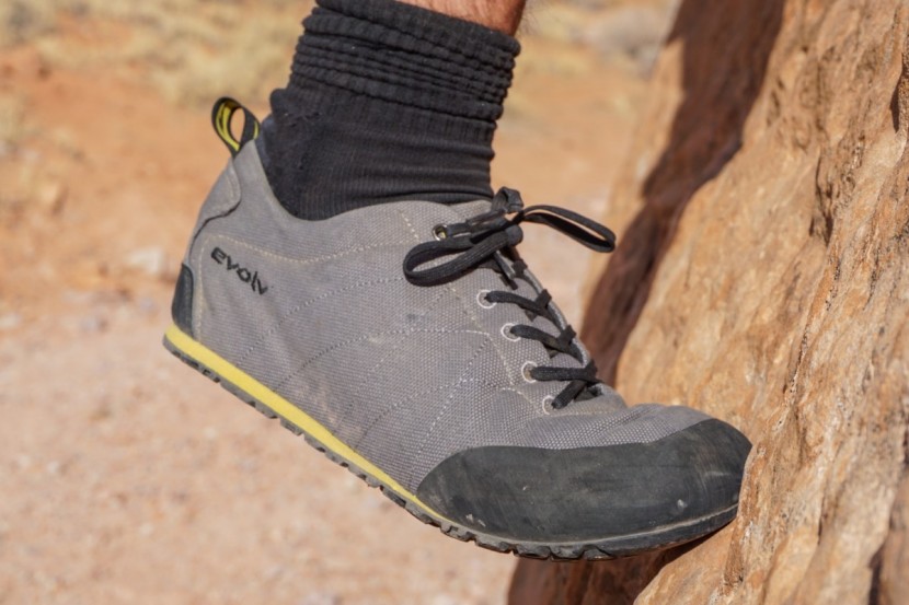 evolv cruzer psyche - these shoes are thin soled and extremely sensitive, so they're great...