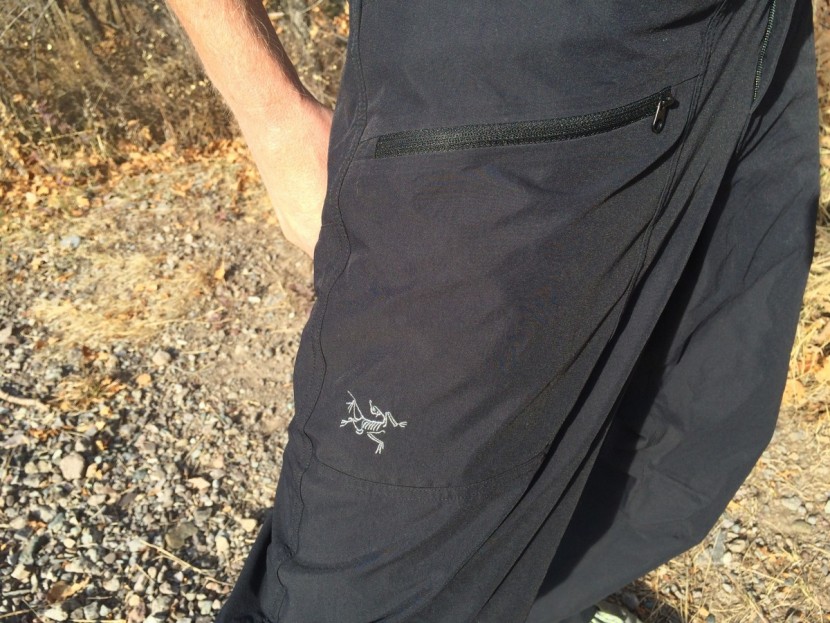 arc'teryx perimeter - the almost completely nylon fabric used for this pant was a bit...