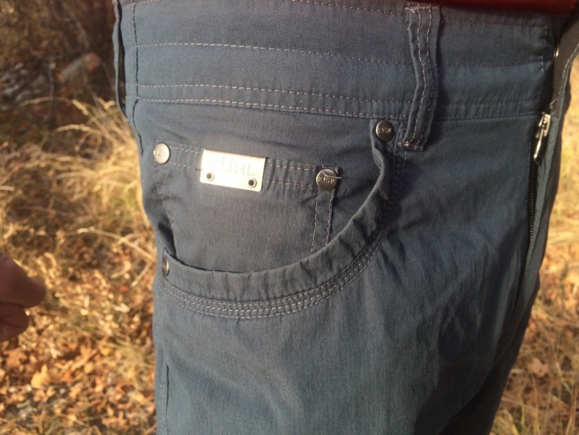 kuhl kontra air - the kontra air is made of fabric that is 72% cotton, easily the...