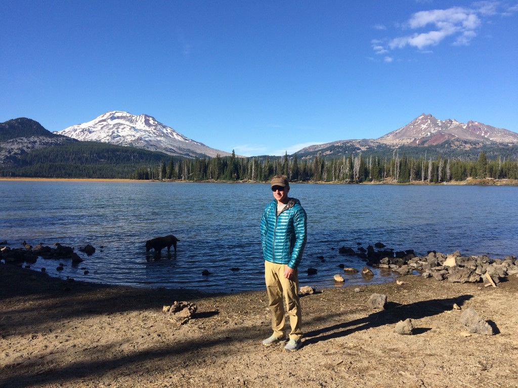 rei co-op screeline - testing hiking pants on a beautiful day hike around sparks lake...