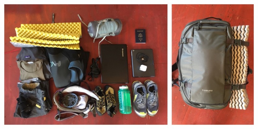 timbuk2 wander - the wander packed everything from our test load with ease.