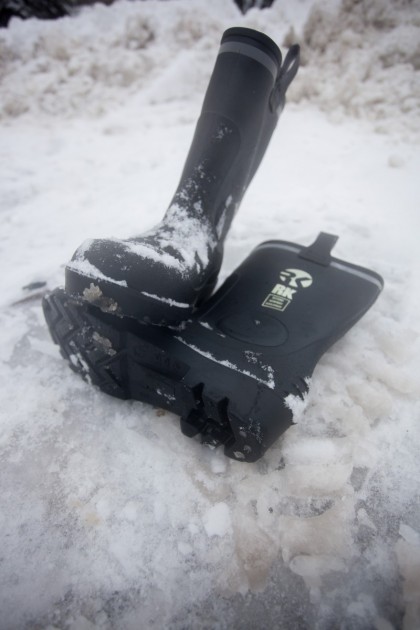 rk waterproof rubber sole - these were very chilly in cold conditions.