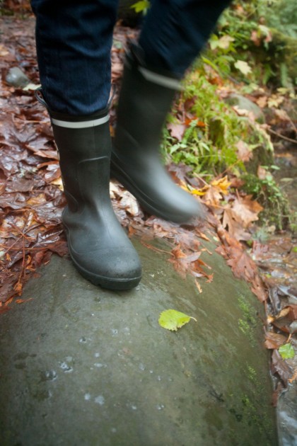 rk waterproof rubber sole - we didn't feel comfortable on slick rocks in the rk boot, and we...