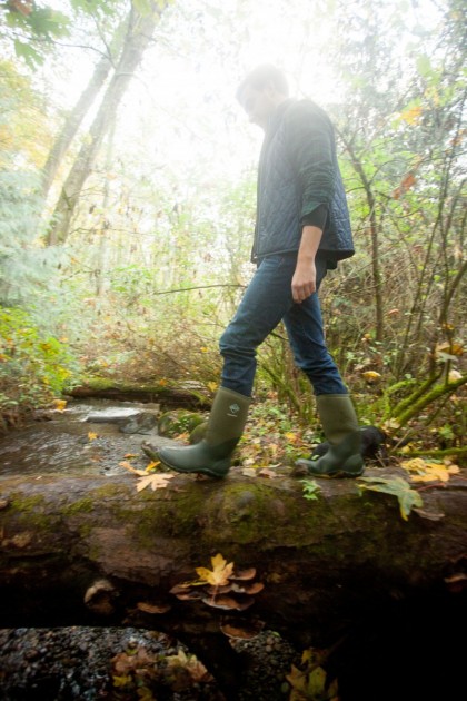 muck boot edgewater ii - these are a great chores and errands boot - here our tester is...