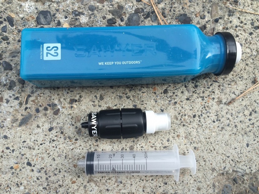 sawyer s2 foam - the sawyer s2 comes with a bottle with foam enclosed, the sawyer...