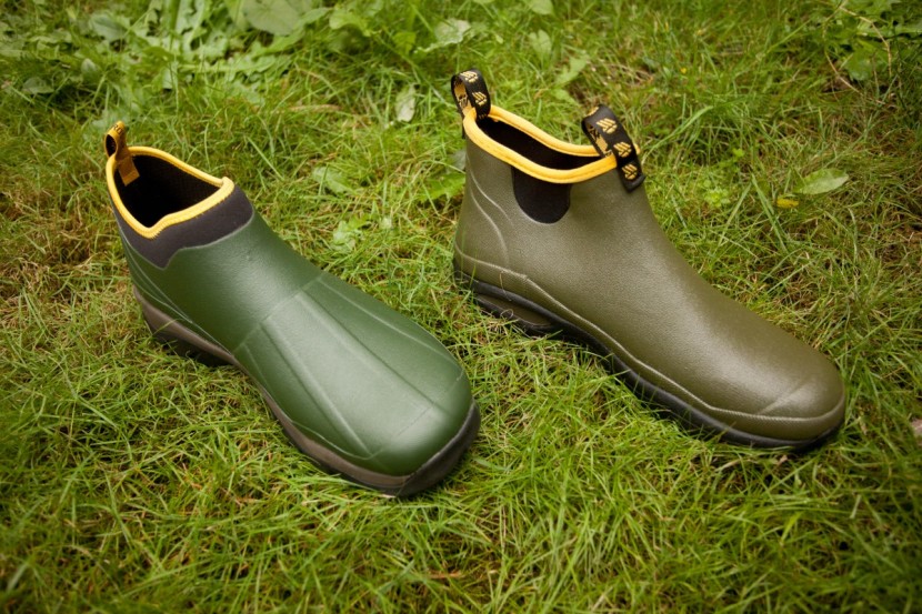 lacrosse alpha muddy - the alpha muddy on the left and the hampton on the right.