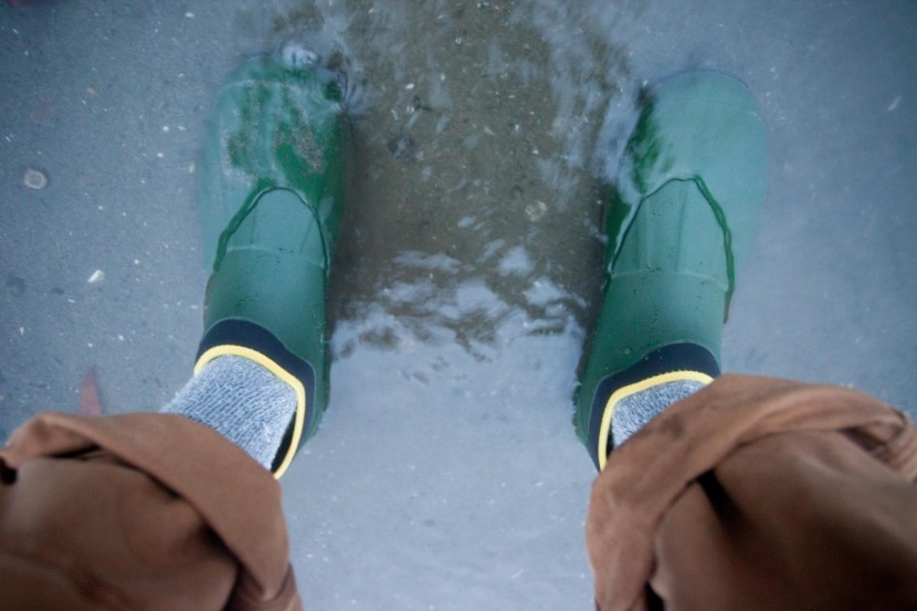 lacrosse alpha muddy - please don't splash in, i forgot another pair of socks...