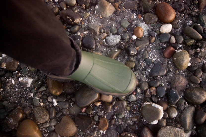 lacrosse alpha muddy - they gripped reasonably well on the wet rocks.