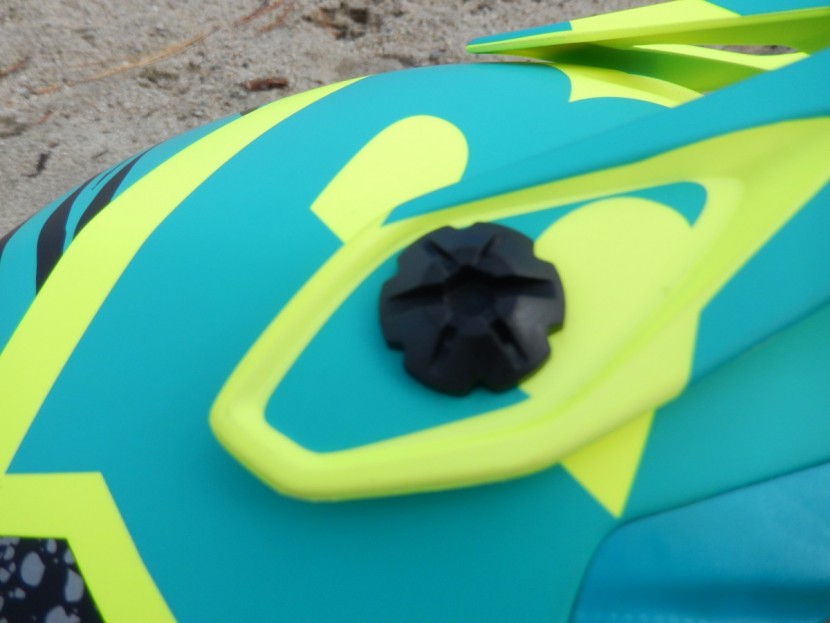 bell transfer-9 - one of the two mounting screws for the visor.