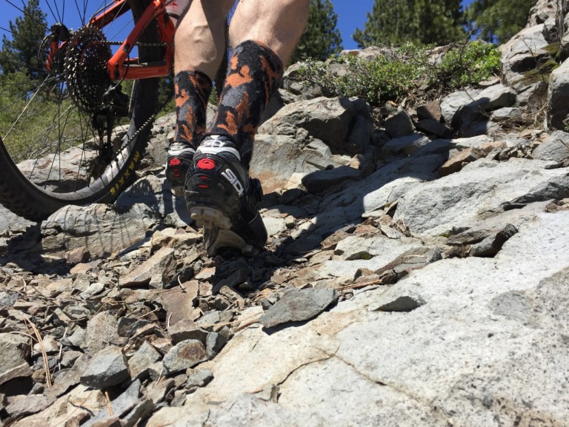 sidi cape - the harder rubber lugs of the cape's outsole are an improvement over...