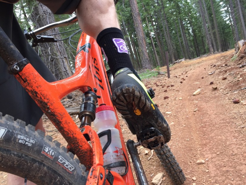 giro terraduro - there's no real lack of power transfer in the terraduro with soles...