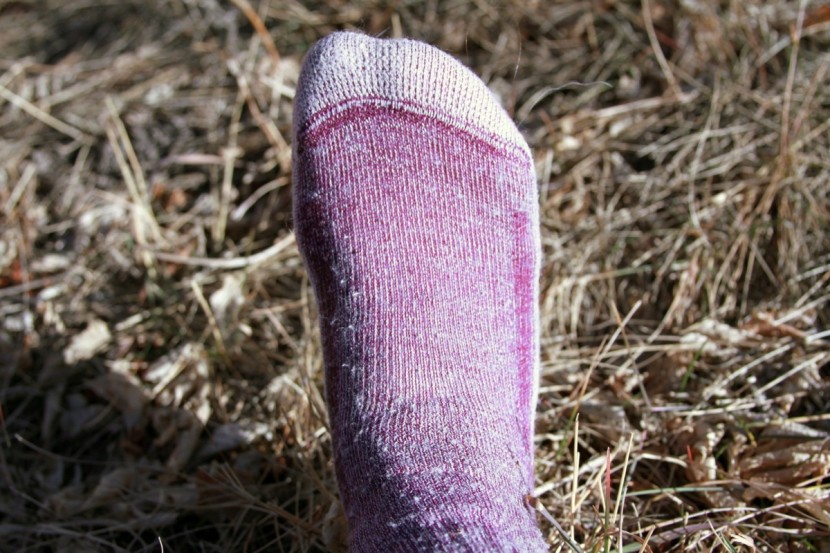 smartwool hike medium crew for women - the isn't super specific but it doesn't slip while hiking either. it...