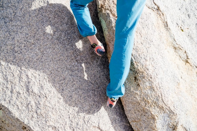 climbing shoes womens - placing your feet into cracks and twisting puts shoes under a lot of...