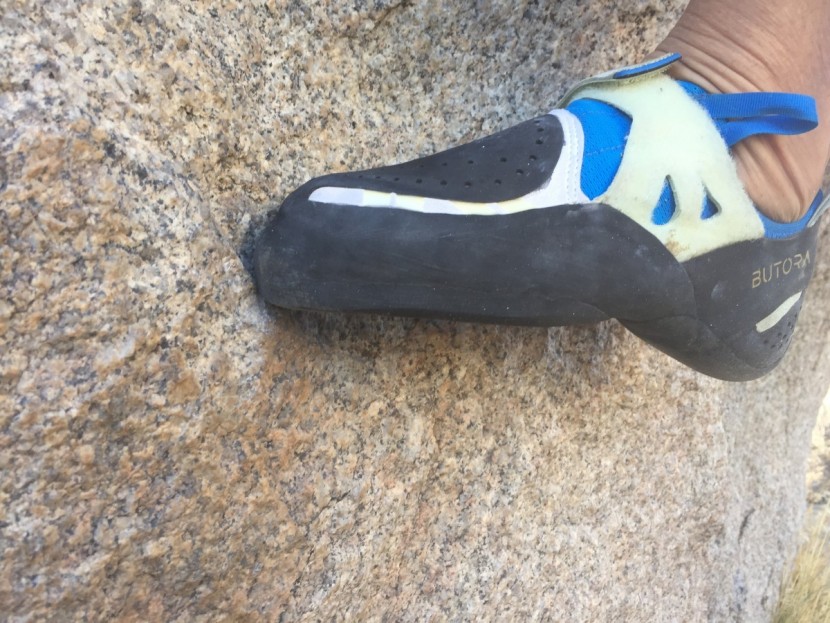 butora acro narrow fit - climbing on vertical terrain in the acro can be difficult...