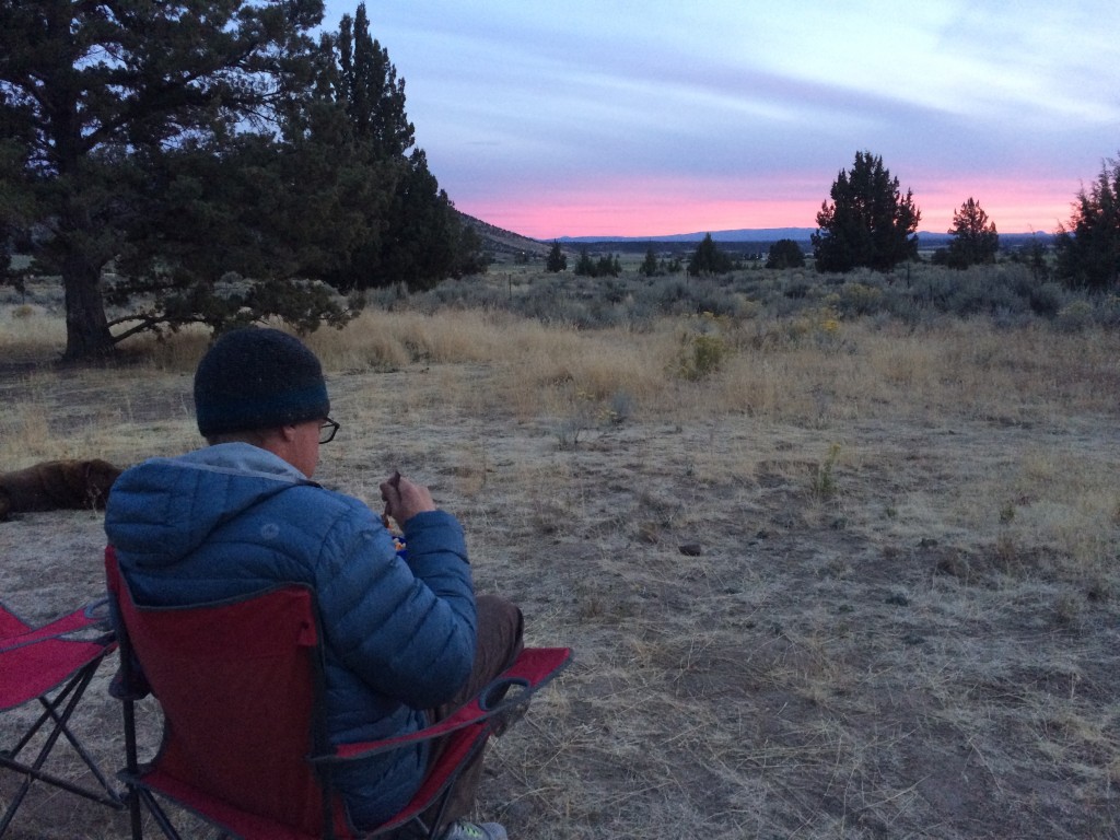 marmot tullus hoody - ending the day watching the sunset to the west while wearing the...